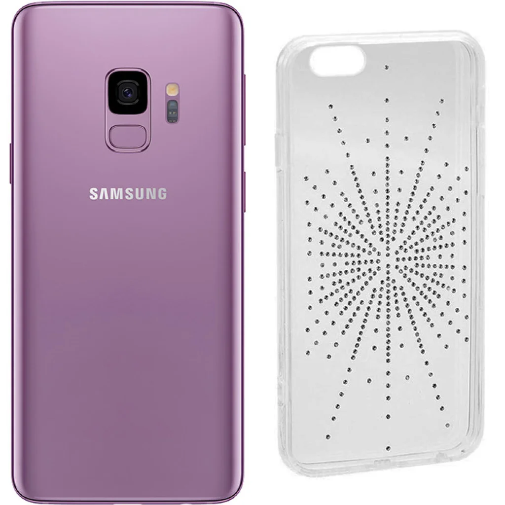 Чохол Diamond Silicon Younicou Silver Shine для Samsung Galaxy S9 SM-G960