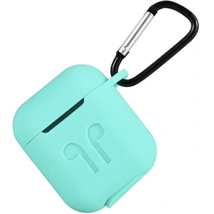 Чохол Apple AirPods AJ Mei Belt Clip Silicone Case Mint