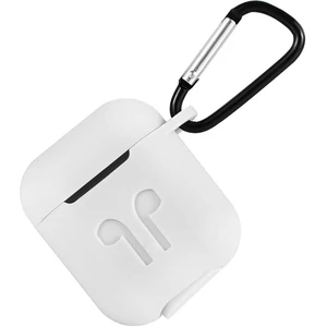 Чохол Apple AirPods AJ Mei Belt Clip Silicone Case White
