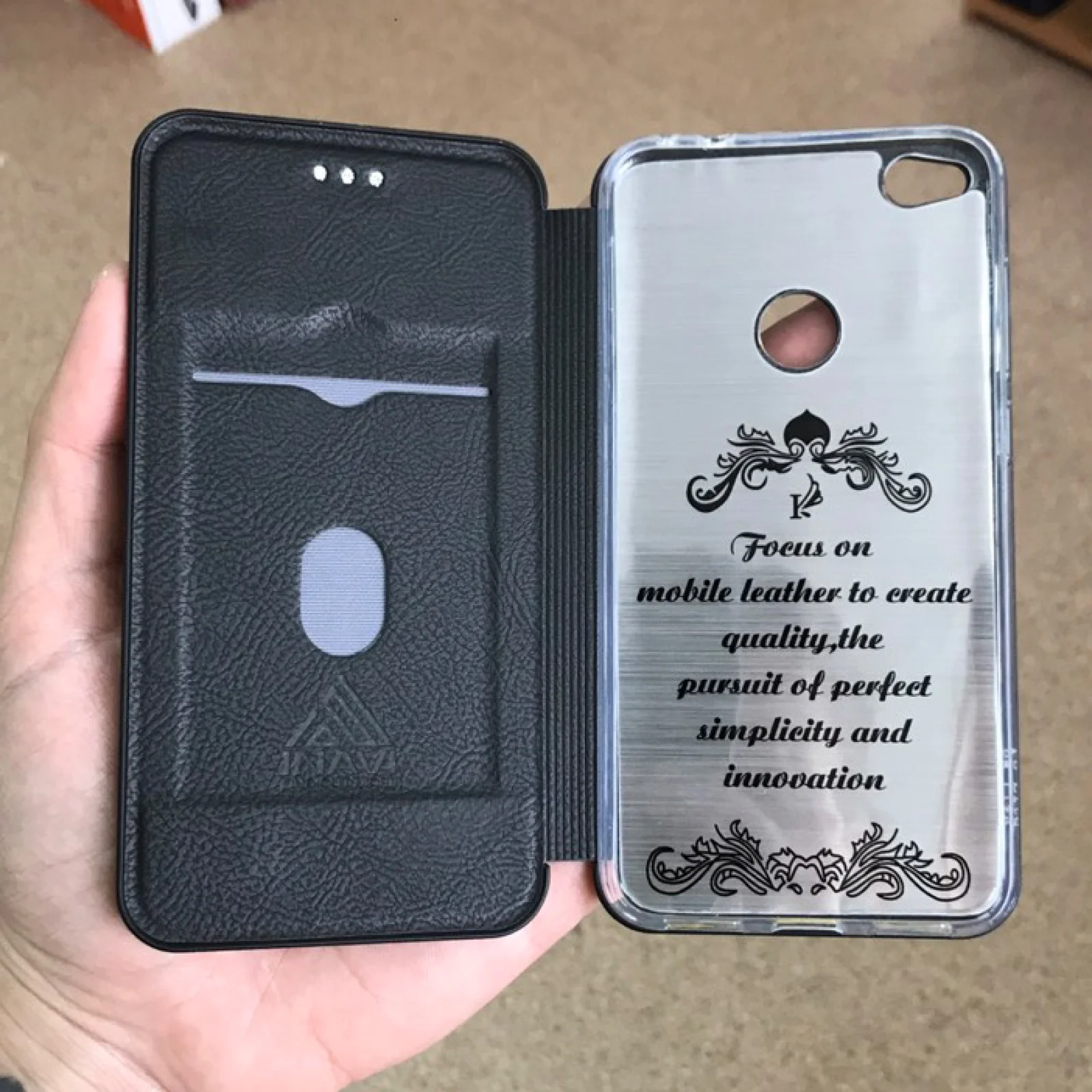 Чехол-книжка Book Cover Inavi Black для Samsung Galaxy J2 2018 (SM-J250)