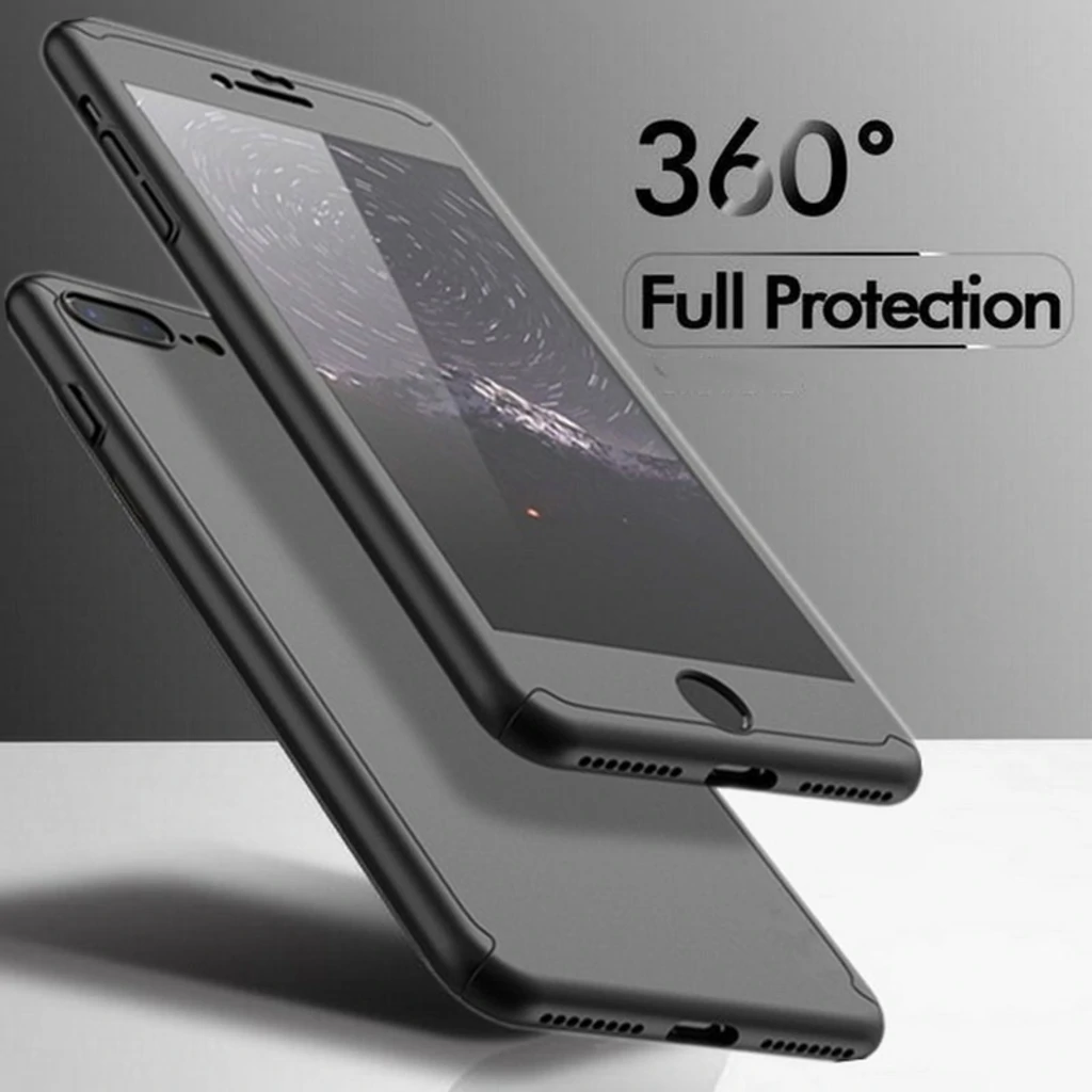 Чехол Full Protection 360 Case & Glass Yellow для iPhone 5, iPhone 5s, iPhone SE