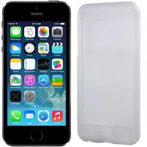 Цвет: Белый - Чехол Full Protection 360 Case & Glass White для iPhone 5, iPhone 5s, iPhone SE