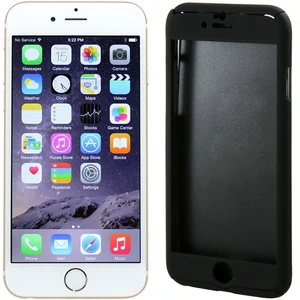 Цвет: Черный - Чехол Full Protection 360 Case & Glass Black для iPhone 6, iPhone 6s