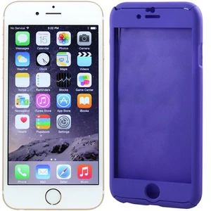 Цвет: Фиолетовый - Чехол Full Protection 360 Case & Glass Violet для iPhone 6, iPhone 6s