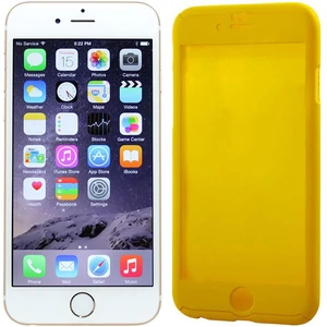 Цвет: Желтый - Чехол Full Protection 360 Case & Glass Yellow для iPhone 6, iPhone 6s