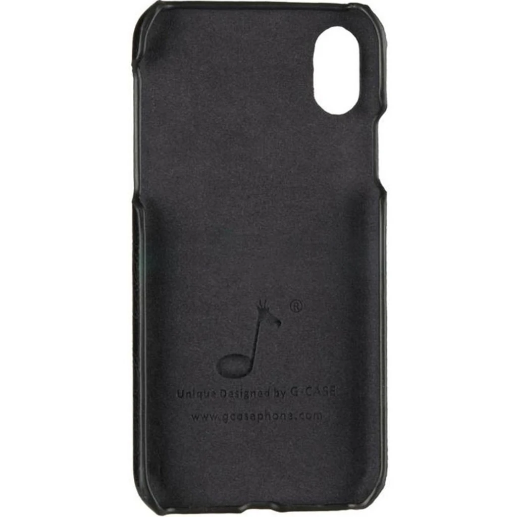 Чохол Apple iPhone X, iPhone XS G-Case Boa Series PU Leather Case Black