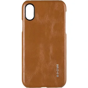Чехол Apple iPhone X, iPhone XS G-Case Boa Series PU Leather Case Brown
