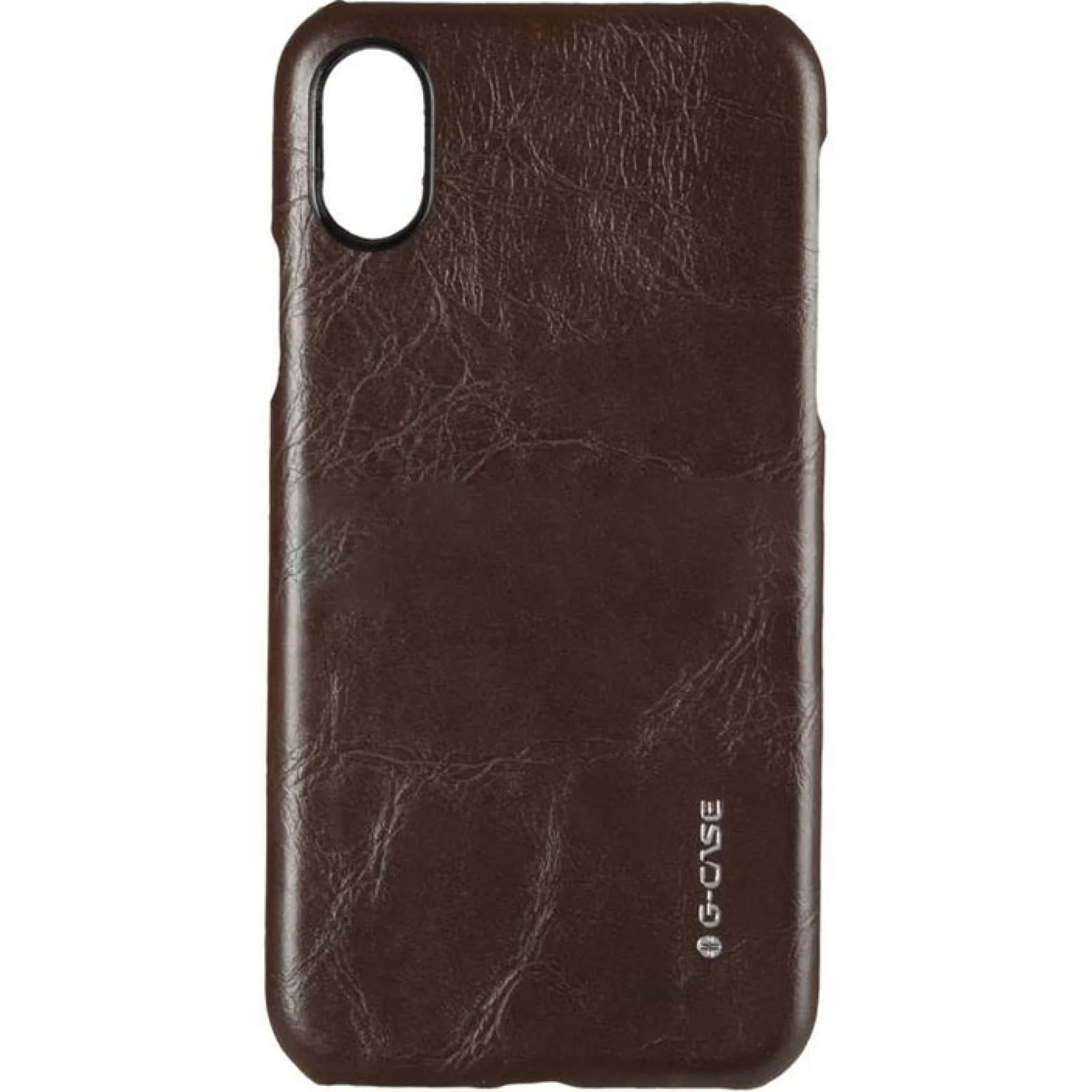 Чохол Apple iPhone X, iPhone XS G-Case Boa Series PU Leather Case Dark Brown