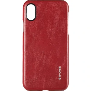 Чехол Apple iPhone X, iPhone XS G-Case Boa Series PU Leather Case Red