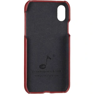 Чехол Apple iPhone X, iPhone XS G-Case Boa Series PU Leather Case Red