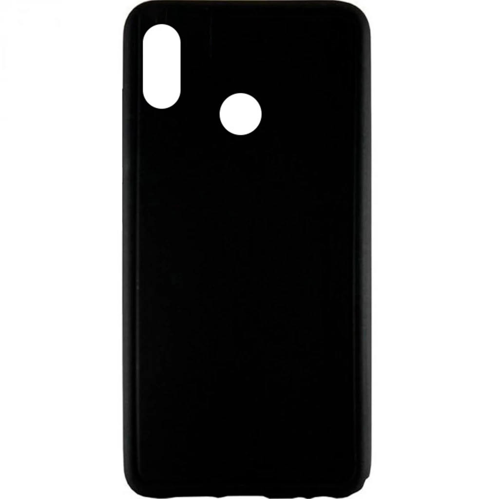 Накладка Graphite Silicone Case Black для Huawei P Smart+