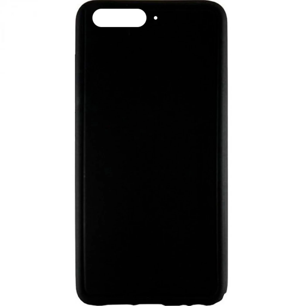 Накладка Graphite Silicone Case Black для Huawei Y6 2018
