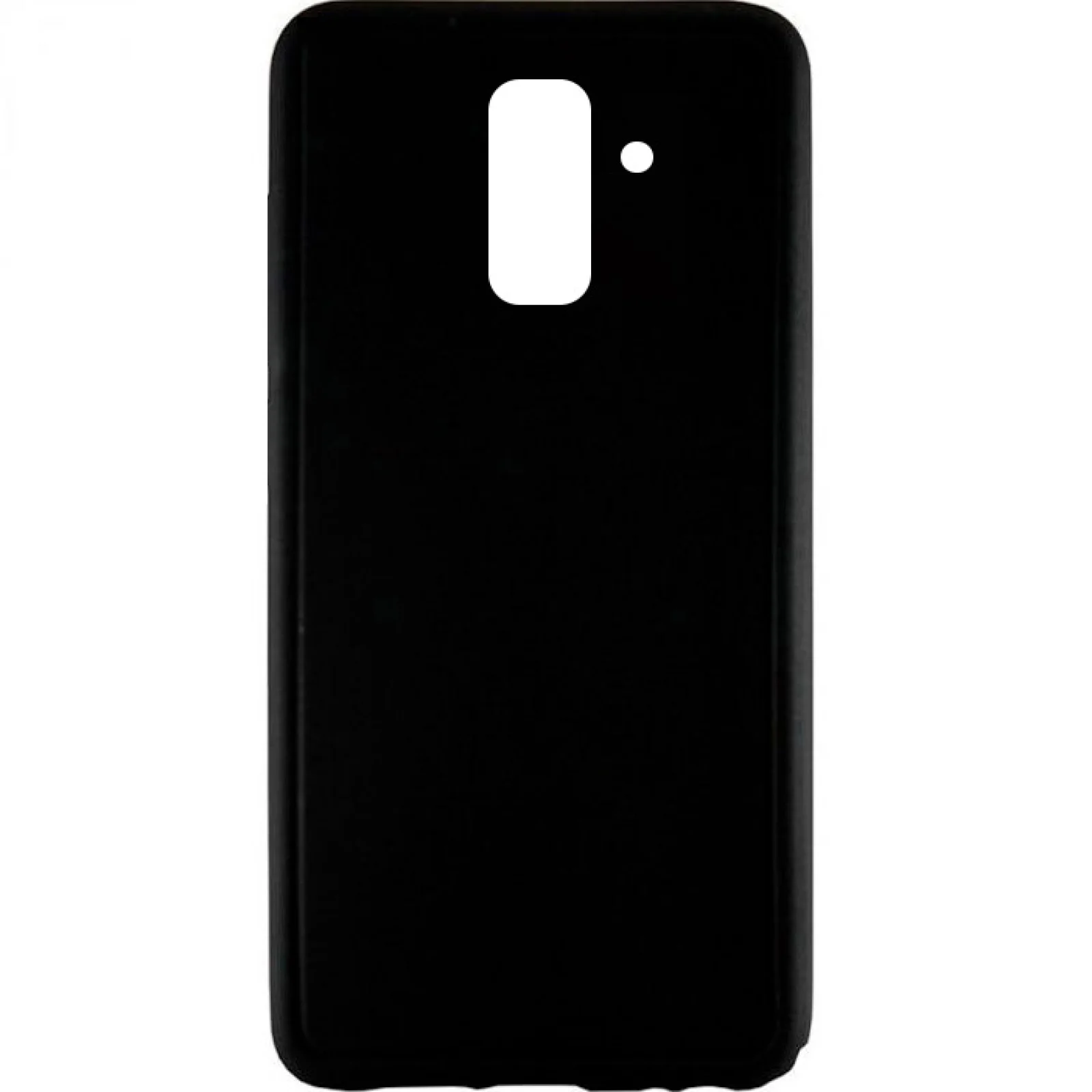 Накладка Graphite Silicone Case Black для Samsung Galaxy A6 + 2018 (SM-A605)