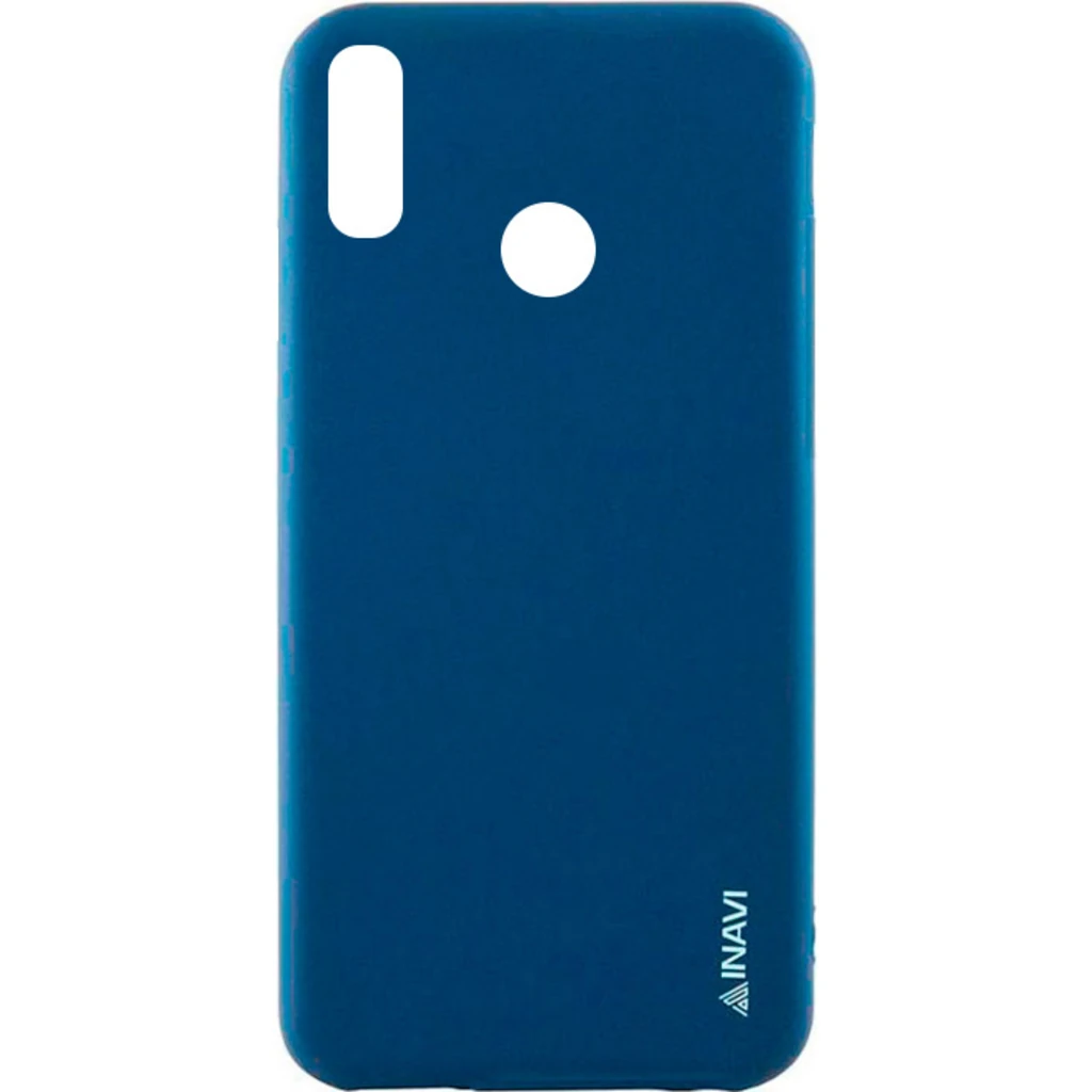 Чохол Huawei P Smart 2019 Inavi Simple Color Silicone Case Dark Blue
