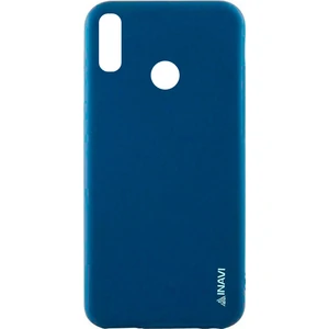 Чехол Huawei P Smart 2019 Inavi Simple Color Silicone Case Dark Blue