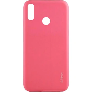 Чехол Huawei P Smart 2019 Inavi Simple Color Silicone Case Pink