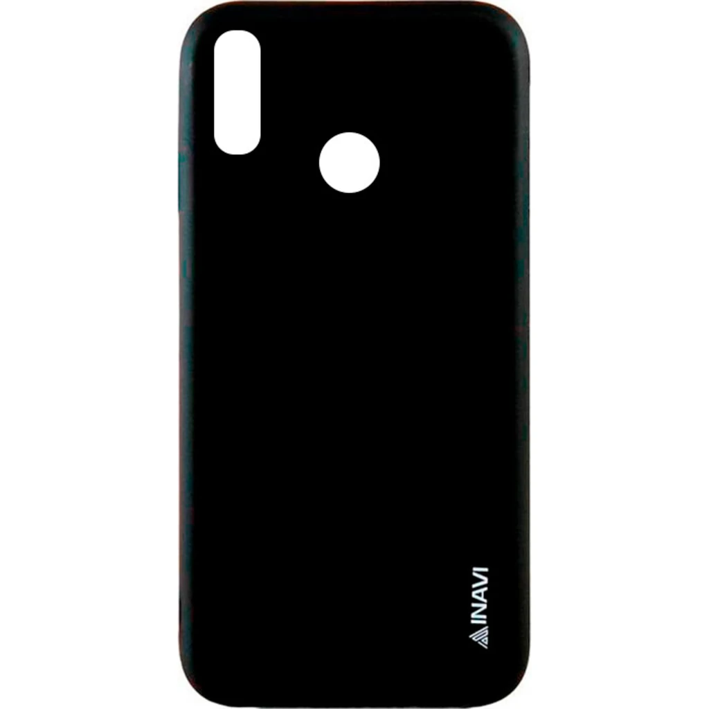 Чехол Huawei P20 Lite Inavi Simple Color Silicone Case Black