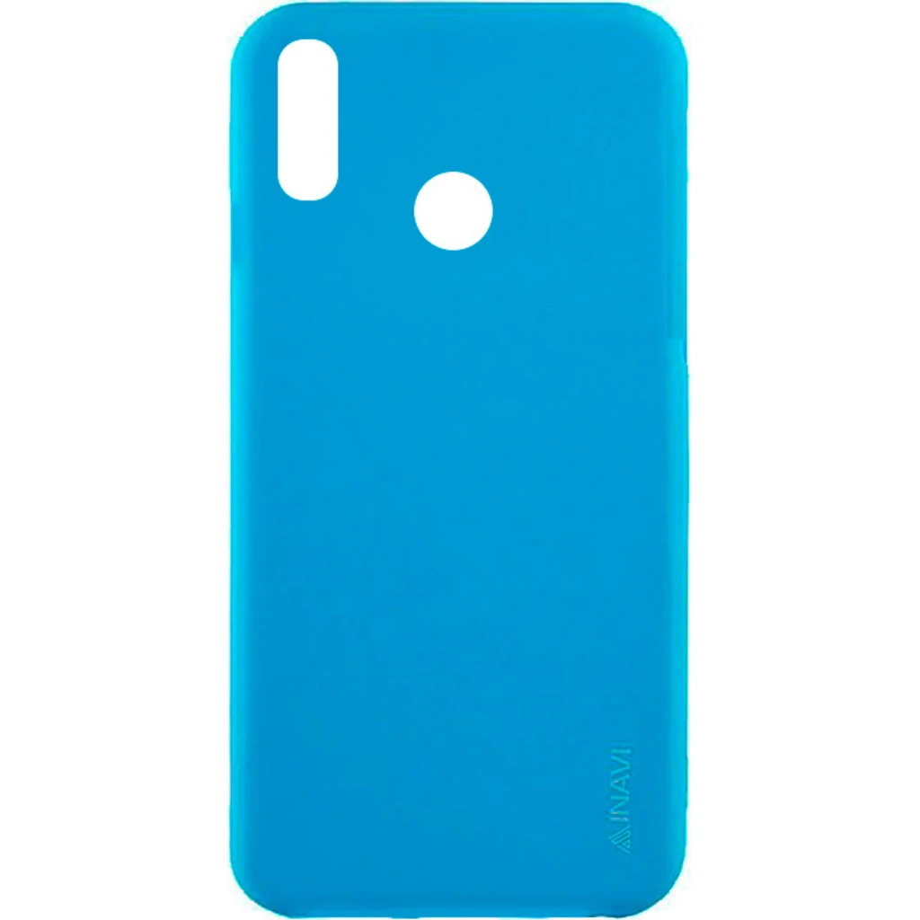 Чехол Huawei P20 Lite Inavi Simple Color Silicone Case Blue