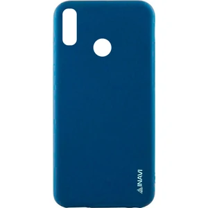 Цвет: Синий - Чехол Huawei P20 Lite Inavi Simple Color Silicone Case Dark Blue