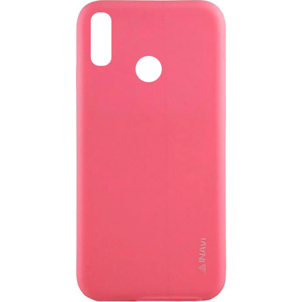 Чехол Huawei P20 Lite Inavi Simple Color Silicone Case Pink