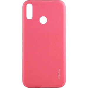 Цвет: Розовый - Чехол Huawei P20 Lite Inavi Simple Color Silicone Case Pink