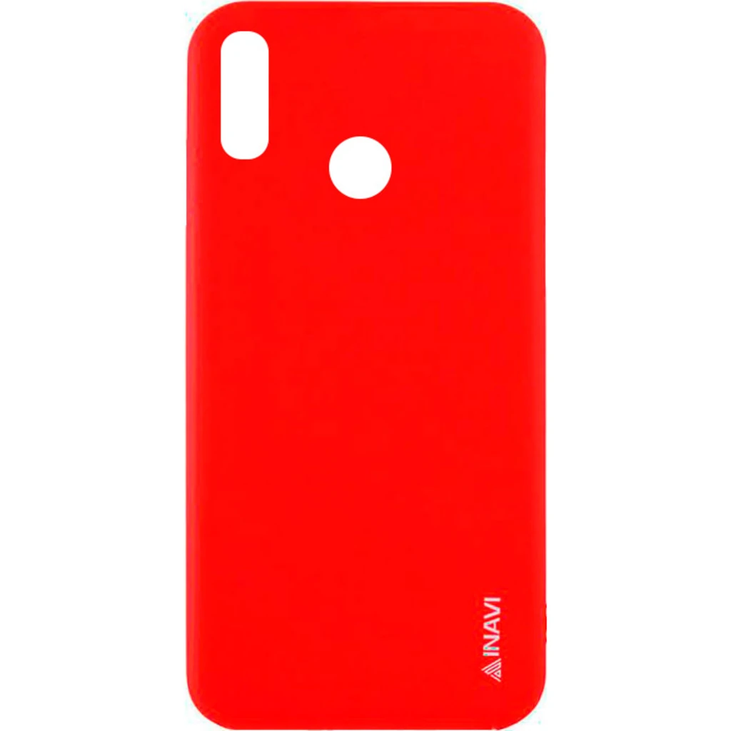 Чохол Huawei P20 Lite Inavi Simple Color Silicone Case Red