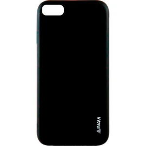 Цвет: Черный - Чехол iPhone 6, iPhone 6s Inavi Simple Color Silicone Case Black