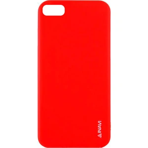 Цвет: Красный - Чехол iPhone 6, iPhone 6s Inavi Simple Color Silicone Case Red