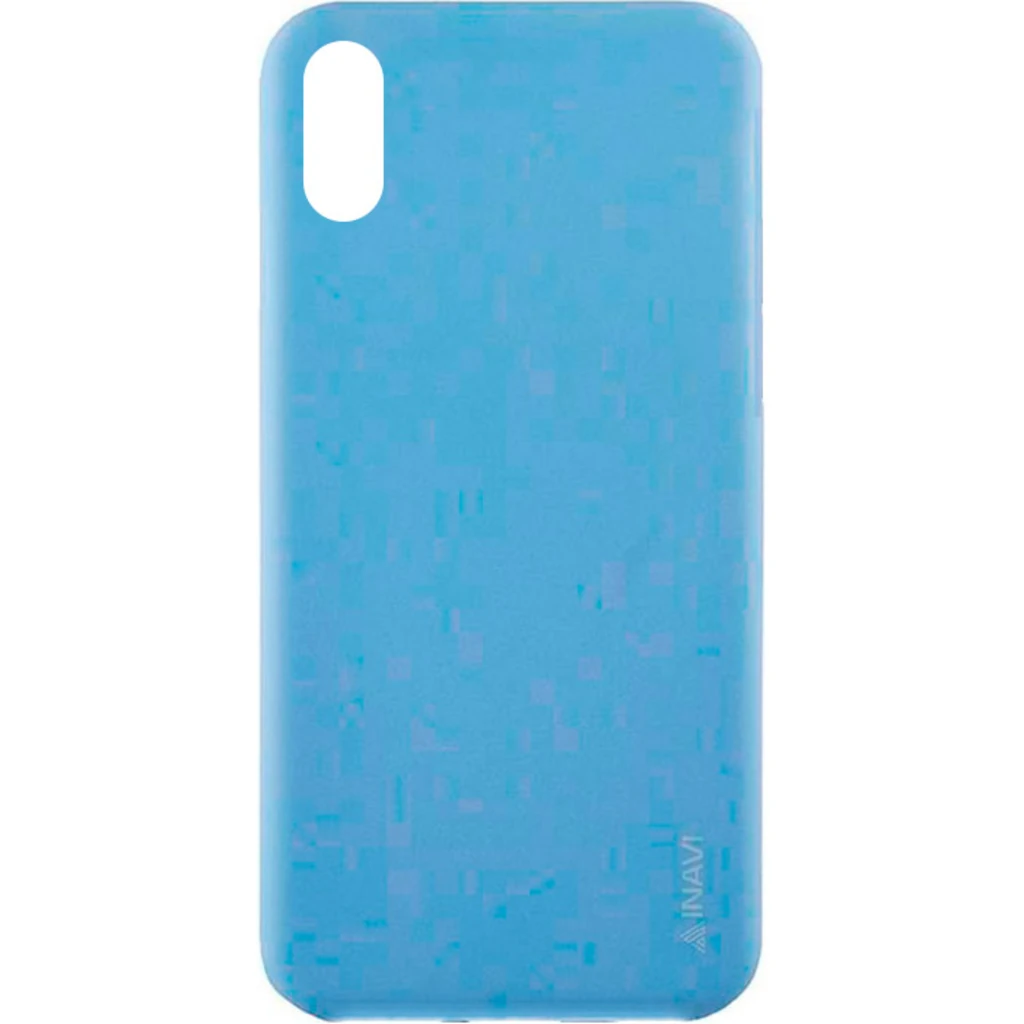 Чехол iPhone X Inavi Simple Color Silicone Case Violet