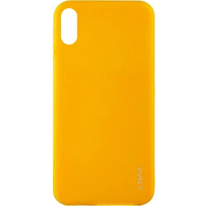 Цвет: Желтый - Чехол iPhone X Inavi Simple Color Silicone Case Yellow