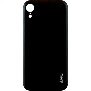 Цвет: Черный - Чехол iPhone Xr Inavi Simple Color Silicone Case Black