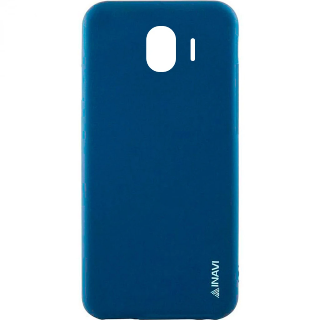 Чехол Samsung Galaxy J4 2018 (SM-J400) Inavi Simple Color Silicone Case Dark Blue