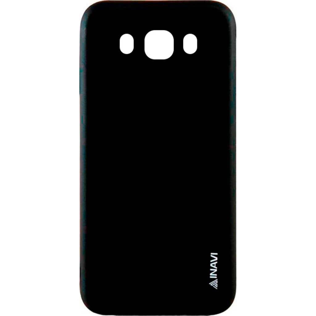Чехол Samsung Galaxy J7 2016 (SM-J710) Inavi Simple Color Silicone Case Black