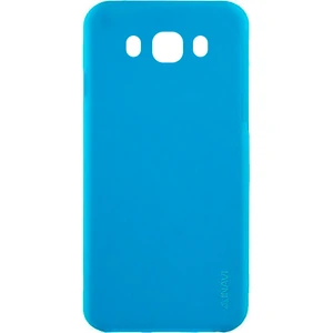 Цвет: Голубой - Чехол Samsung Galaxy J7 2016 (SM-J710) Inavi Simple Color Silicone Case Blue