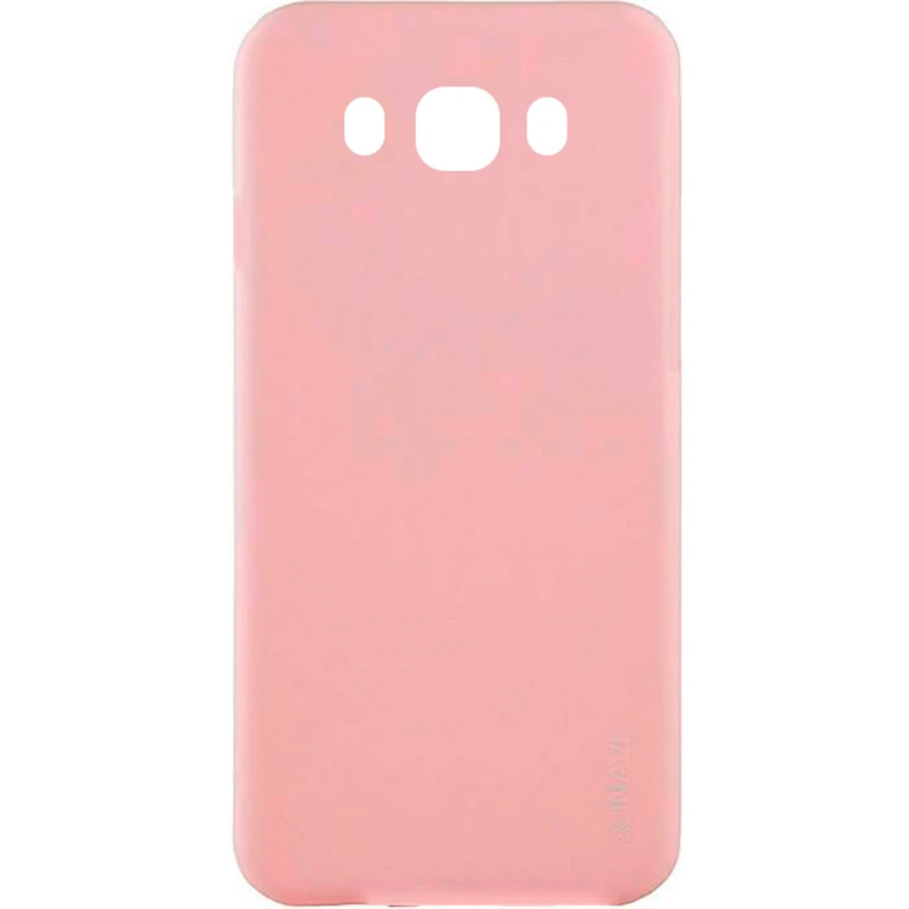 Чехол Samsung Galaxy J7 2016 (SM-J710) Inavi Simple Color Silicone Case Peach