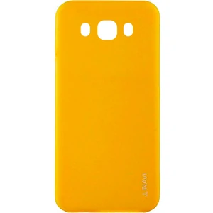 Цвет: Желтый - Чехол Samsung Galaxy J7 2016 (SM-J710) Inavi Simple Color Silicone Case Yellow
