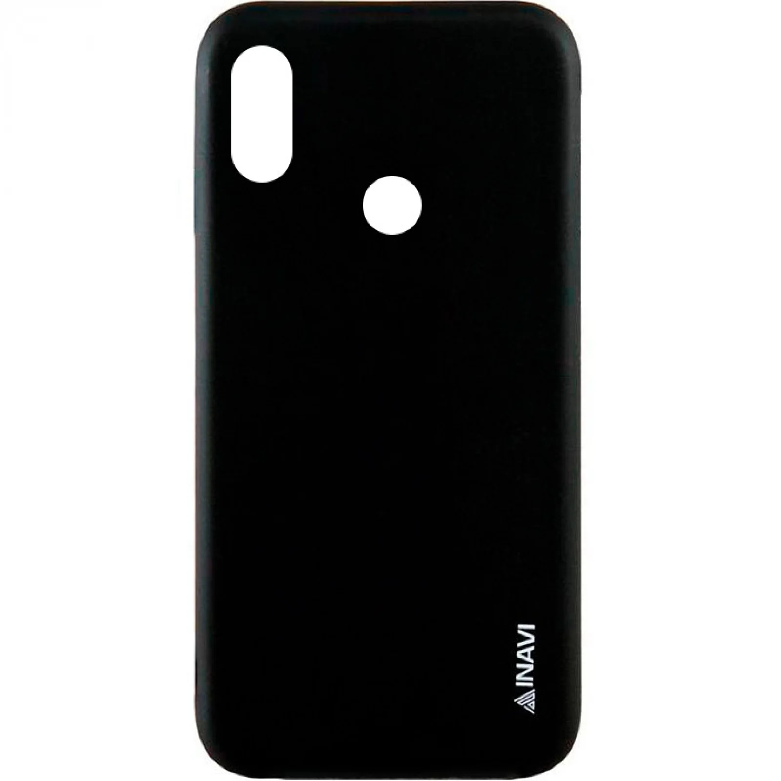 Чохол Xiaomi Redmi 6 Pro, Xiaomi Mi A2 Lite Inavi Simple Color Silicone Case Black