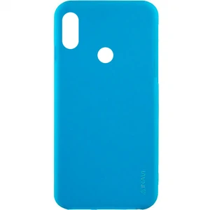 Чехол Xiaomi Redmi 6 Pro, Xiaomi Mi A2 Lite Inavi Simple Color Silicone Case Blue