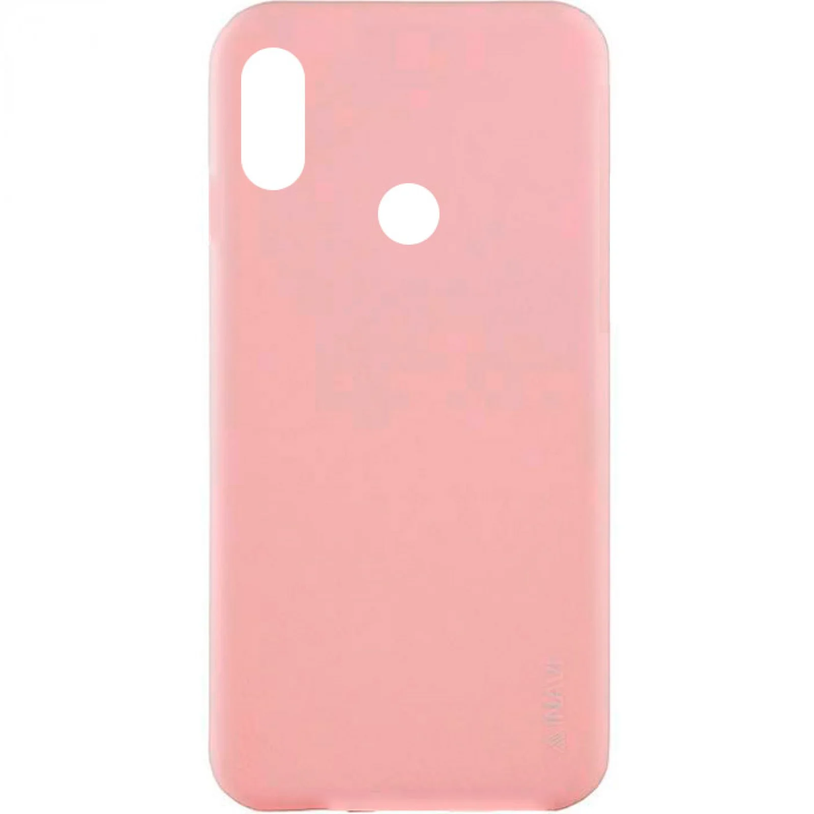 Чохол Xiaomi Redmi 6 Pro, Xiaomi Mi A2 Lite Inavi Simple Color Silicone Case Peach