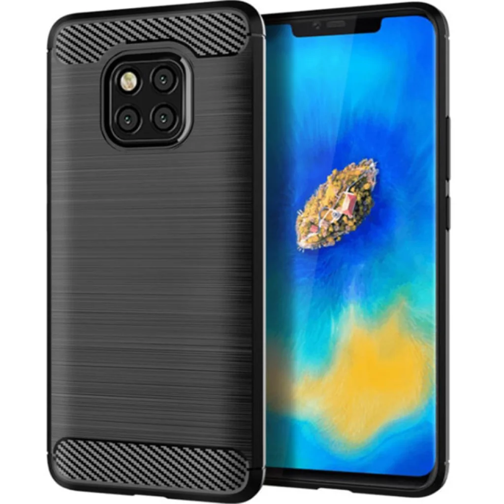 Чехол Ipaky TPU Shockproof Lasi Series Black для Huawei Mate 20