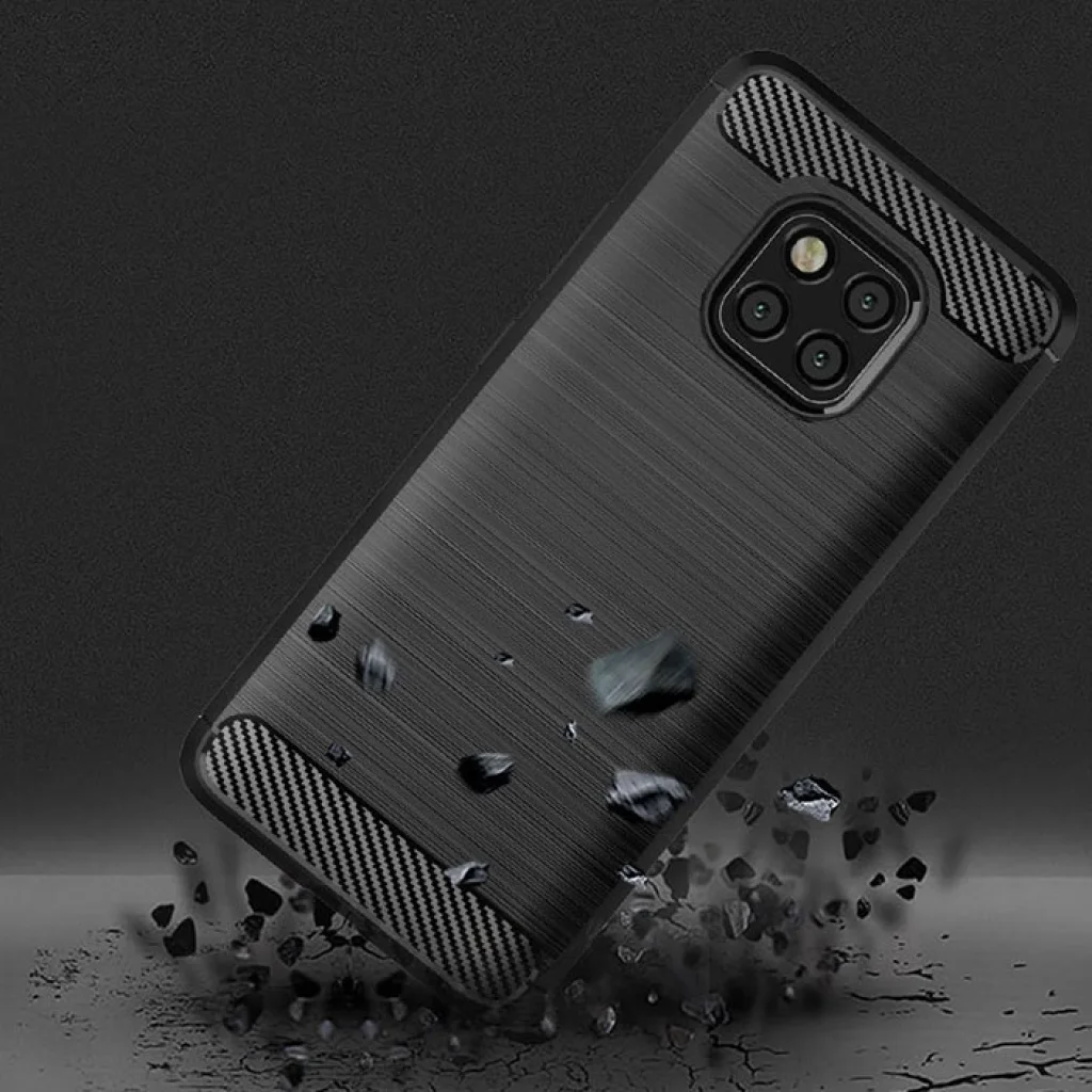 Чехол Ipaky TPU Shockproof Lasi Series Black для Huawei Mate 20