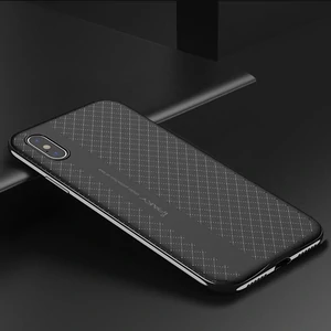 Цвет: Черный - Чехол Ipaky TPU+PC Frame Silicon Case Black для iPhone X