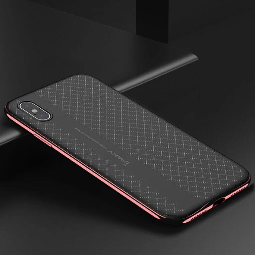Чехол Ipaky TPU+PC Frame Silicon Case Red для iPhone X