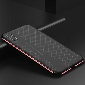 Чохол Ipaky TPU + PC Frame Silicon Case Red для iPhone X