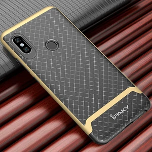 Цвет: Золотой - Чехол Ipaky TPU+PC Frame Silicon Case Gold для Xiaomi Redmi Note 5, Xiaomi Redmi Note 5 Pro