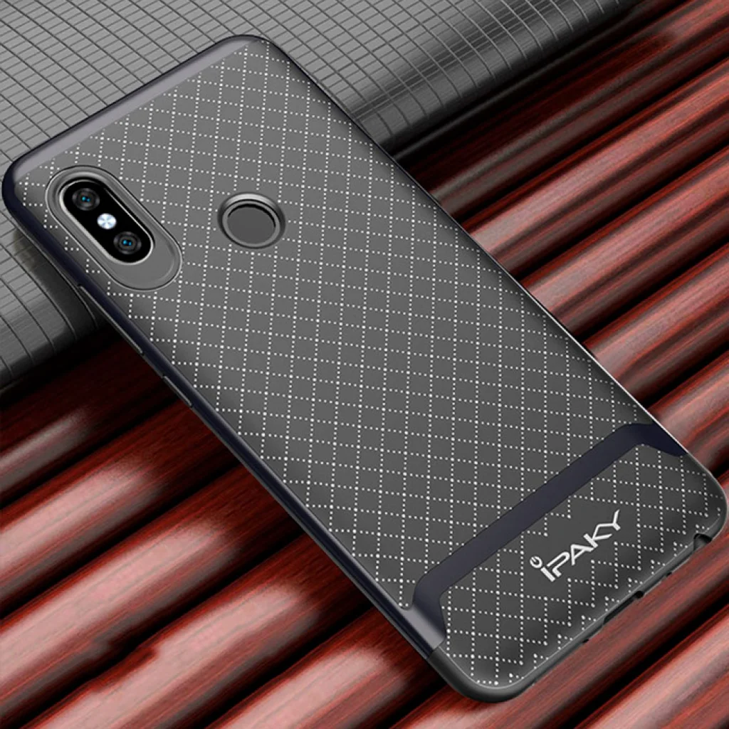 Чехол Ipaky TPU+PC Frame Silicon Case Grey для Xiaomi Redmi Note 5, Xiaomi Redmi Note 5 Pro