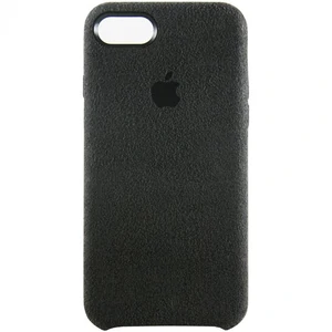 Колір: Чорний - Чохол Alcantara Cover Black для iPhone 7, iPhone 8