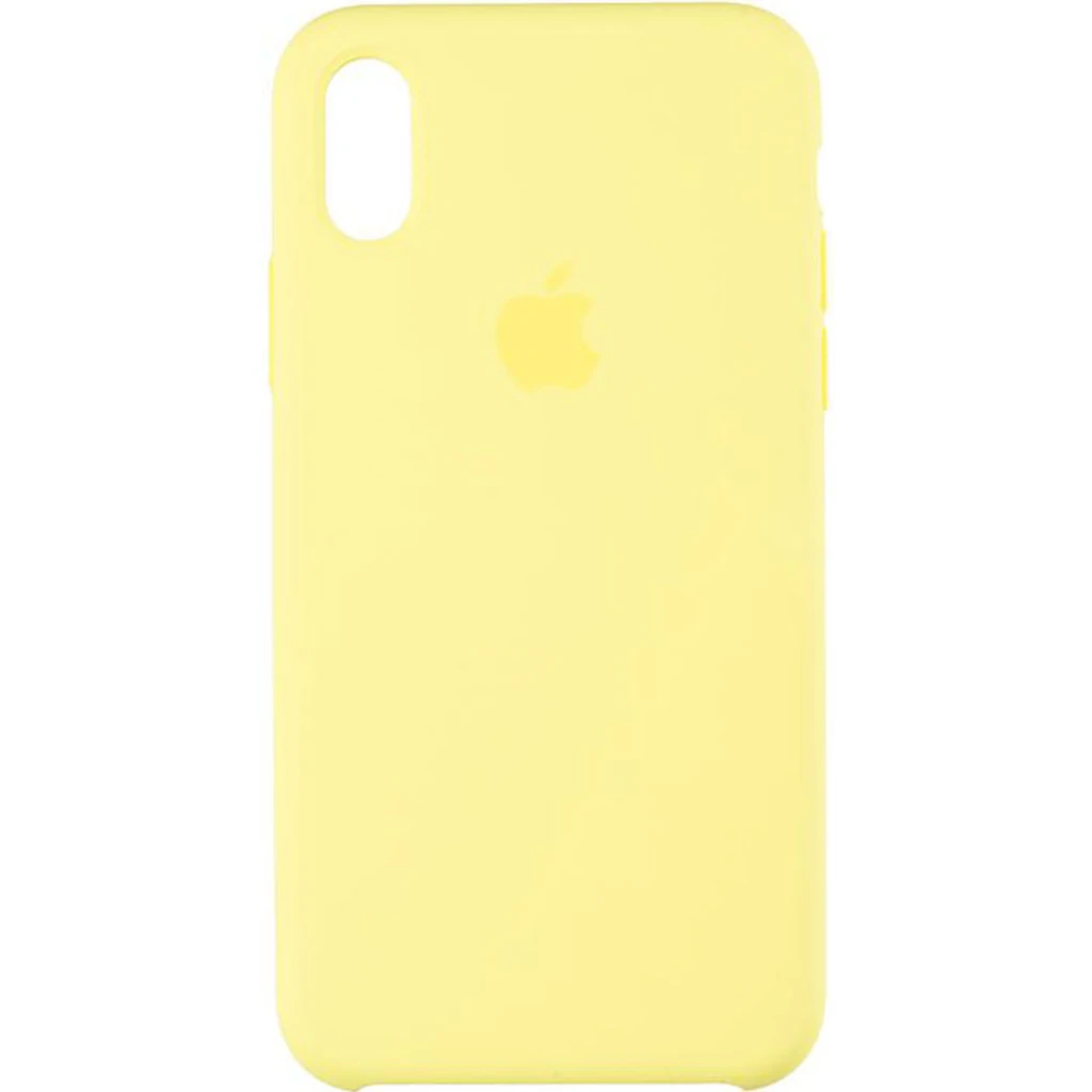 Чехол Apple iPhone X, iPhone XS Soft Matte Case Flash Yellow