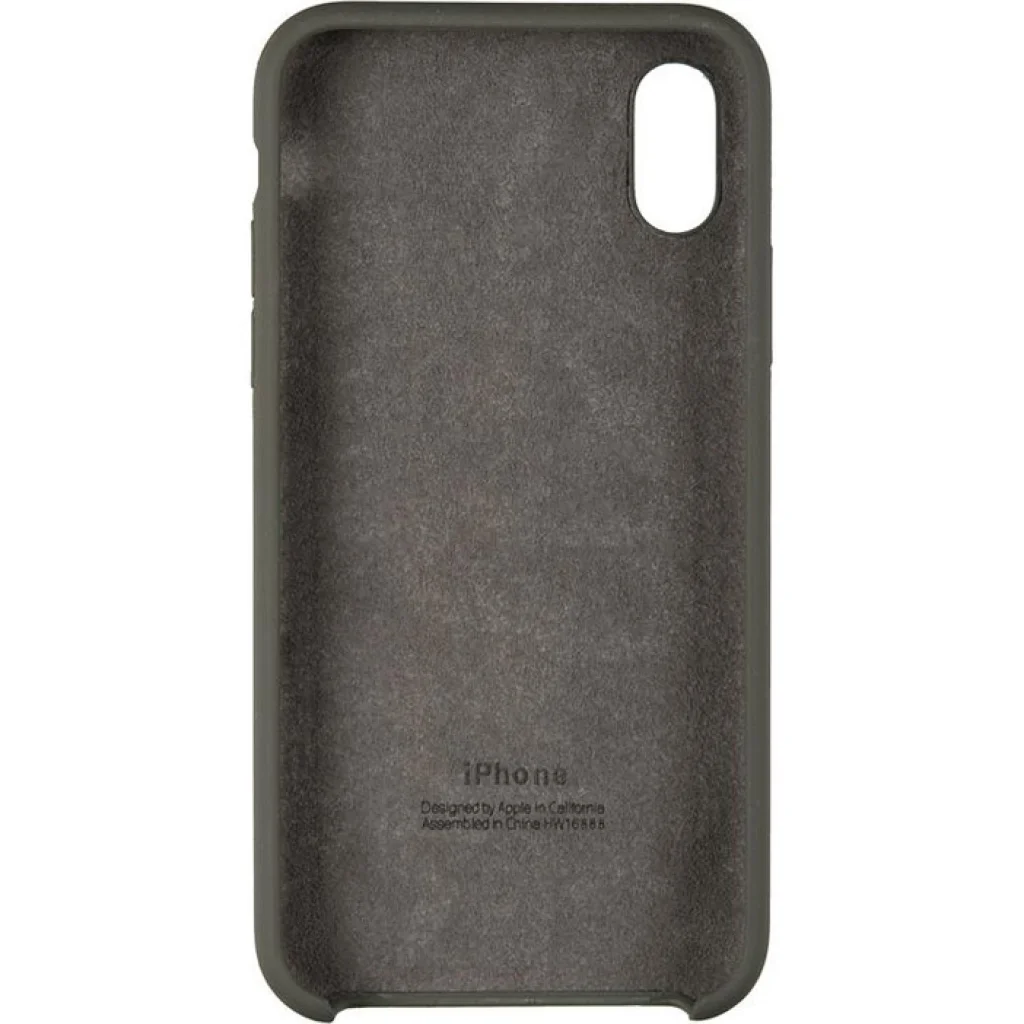 Чохол Apple iPhone X, iPhone XS Soft Matte Case Dark Olive