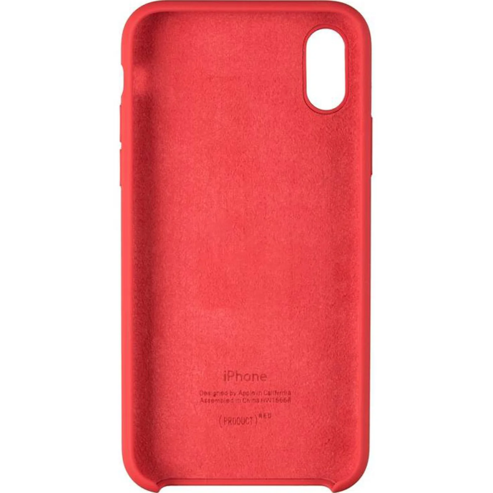 Чехол Apple iPhone X, iPhone XS Soft Matte Case Red